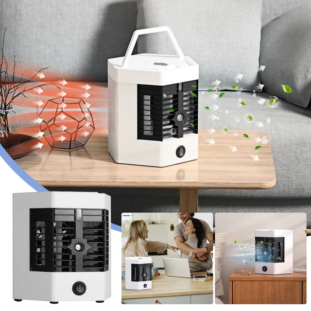 Window Fans Twin Mini Portable Air Cooler Personal Space Cooler Easy To Fill Window Fans Twin Mini Portable Air Cooler Personal Space Cooler Easy To Fill