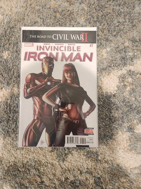 Invincible Iron Man #7 1st Print Riri Williams Ironheart Marvel Comics 2016