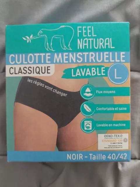 FEEL NATURAL CULOTTE Menstruelle Taille L NEUVE EUR 9,00 - PicClick FR