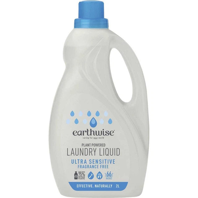 Earthwise Laundry Liquid Fragrance Free- 2L