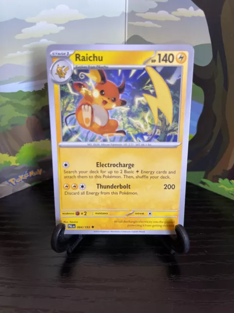 Raichu 064/193 - Paldea Evolved - Uncommon - Pokemon Card TCG - LP