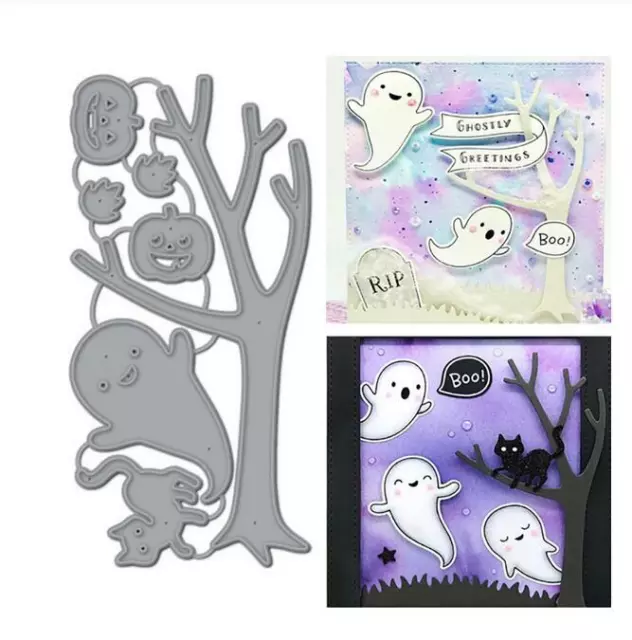 Halloween Ghost Craft Kürbis Stanzschablone Cutting Dies Scrapbooking Prägen