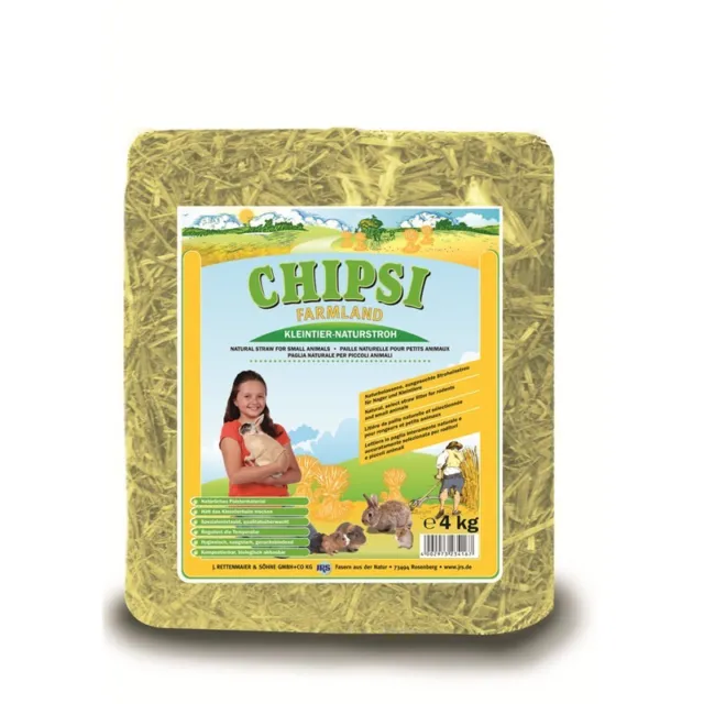 Chipsi Farmland Stroh Compact 4 kg (5,48€/kg)