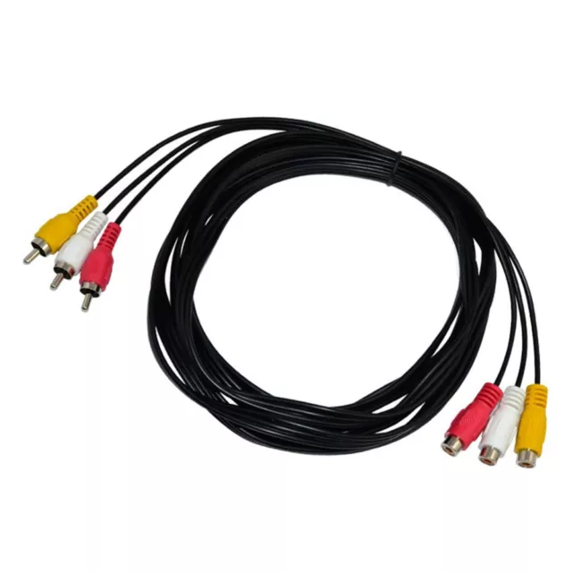 Video Cable Male Female Professional Audio Adapter Wire Video TV Audio