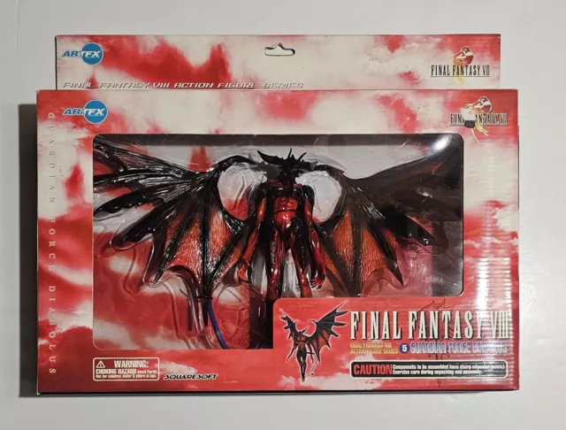 Final Fantasy VIII Guardian Force Action Figure Lot Shiva Ifrite Diabolus New 2