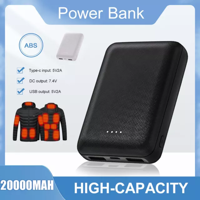 TRONIC® Batterie externe PowerBank TPB10000A2, 10000 m…