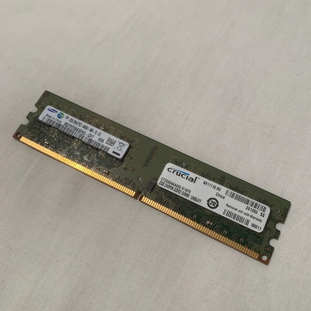 Samsungメモリ : M378T5663EH3-CF7（Samsung M378T5663EH3-CF7 2GB 
