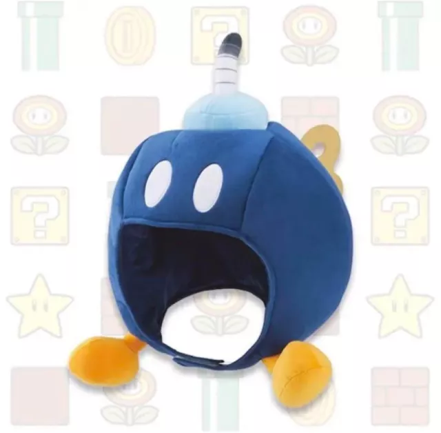 Super Nintendo World Bob-omb Cosplay Cap USJ Japan Limitted Used