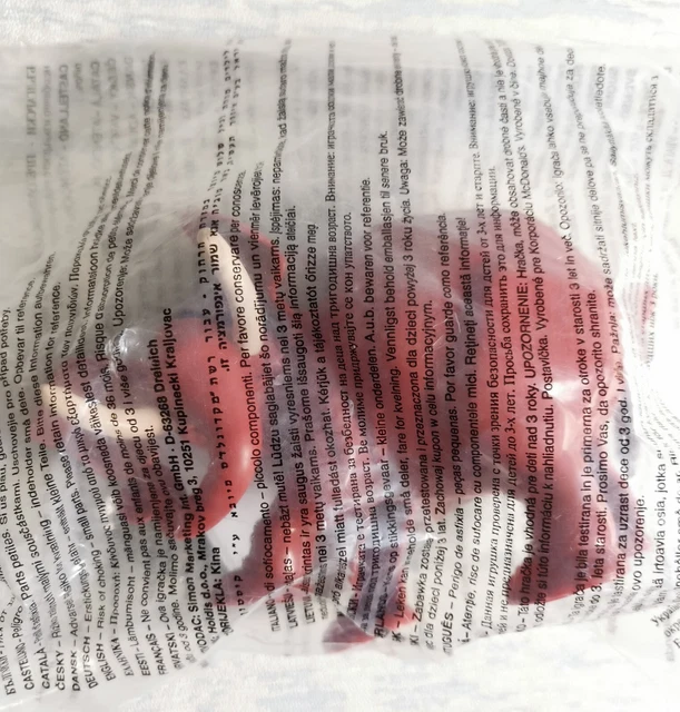 McDonalds Happy Meal Toy Mammoth 1999 Disney Tarzan Movie, in NEW Sealed Packet.
