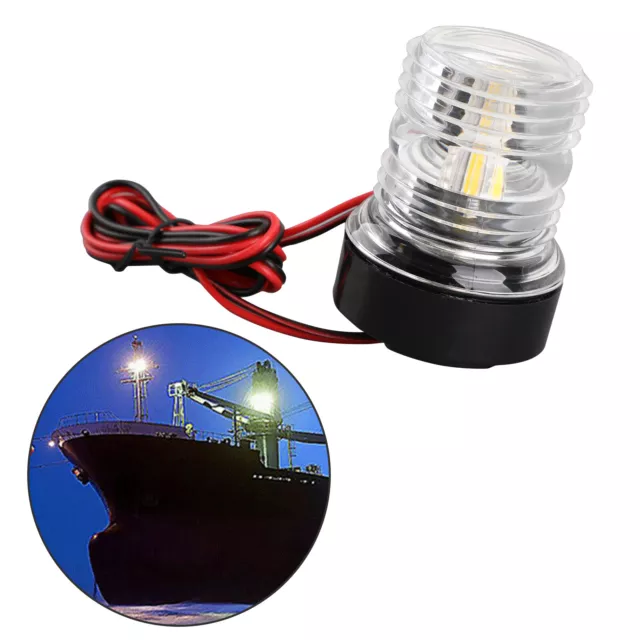 LED Navigationslicht Positionslicht Positionsleuchte Boot Yacht 360° 12V Weiß