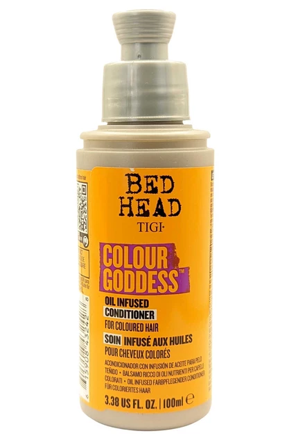 Tigi Cama Cabeza Colour Goddess Acondicionador 100ml Aceite Infusión para Color