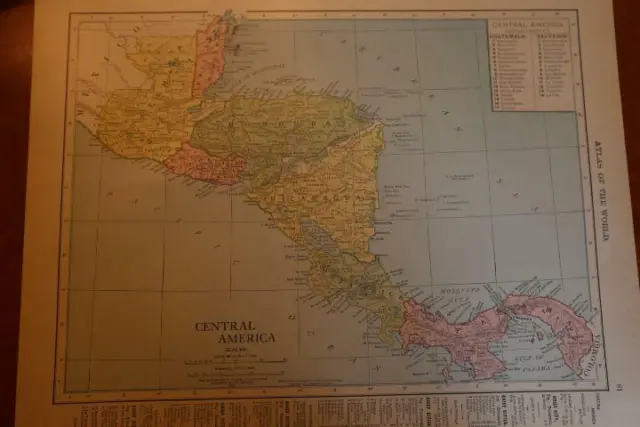 1874-1910-Lot Of 9-Rare Mcnally/Cram Atlas Maps-Central America