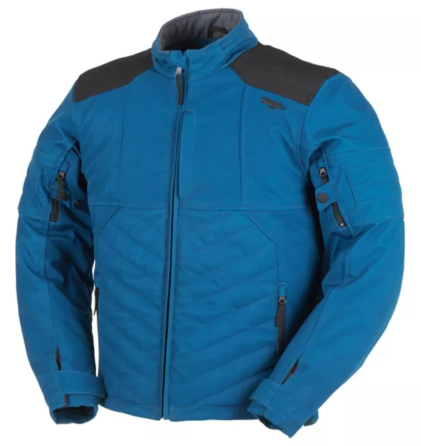 Furygan Ice Track Blau Schwarz Jacke - Kostenloser Versand!