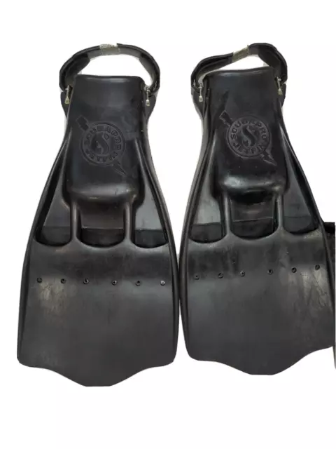 Pair SCUBAPRO JET FINS Large Diving Scuba Snorkeling Flippers Fins Heavy Duty