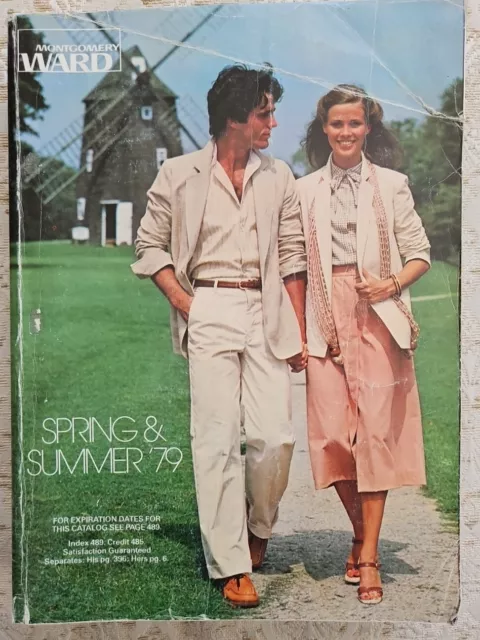 Vintage Montgomery Wards Spring/Summer Catalog FREE SHIPPING