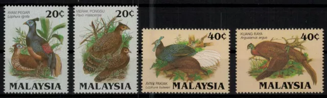 Malaysia; Fasanenvögel 1986 kpl. **  (17,-)
