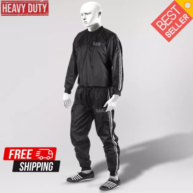 RAD Sauna Suit For Weight Loss Fitness Exercise Anti-Rip Running Sweat Suits