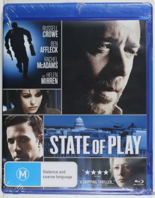  State of Play [Blu-ray] : Russell Crowe, Helen Mirren
