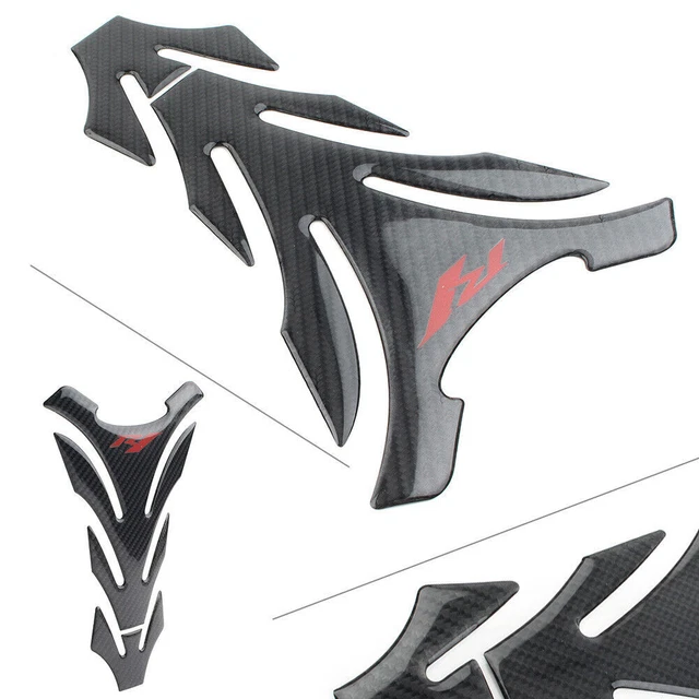 Real Carbon Fiber for Yamaha YZF-R1 Gas Fuel Tank 3D Decal Protector Pad Sticker