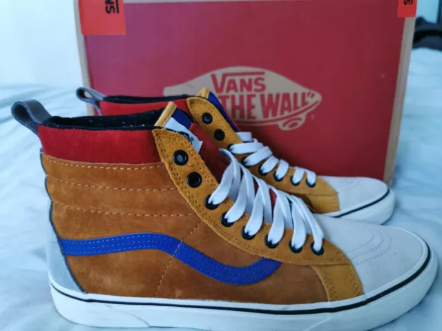 VANS MTE SK8 HI Suede Sudan Brown Scotchgard Uk9 65.00 PicClick UK