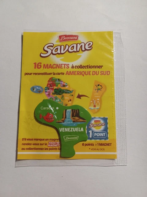 Magnet Vintage Savane De Brossard – Petit Objet Déco Rétro Pour Frigo