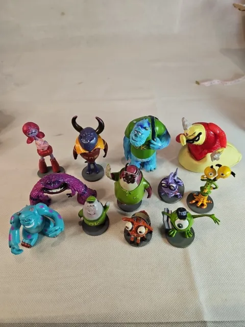 Disney Pixar Monsters University / Inc Figures Toy Bundle Cake Toppers Rare