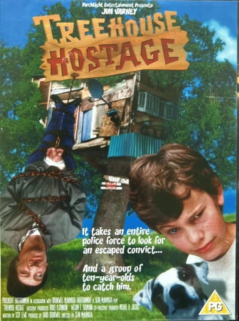 Treehouse Hostage (DVD) Jim Varney RARE OOP REGION FREE!