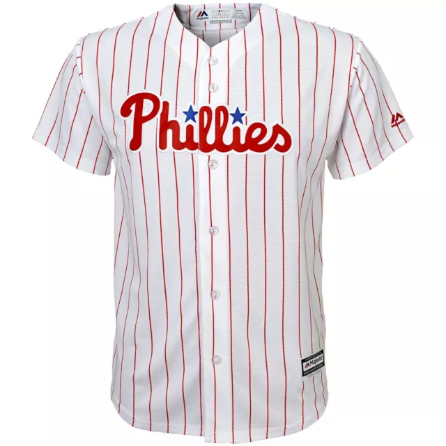 MLB Baseball Trikot Philadelphia Phillies weiß Home Cool base Majestic Jersey