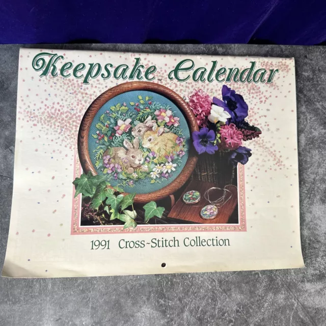 Cross Stitch and Country Crafts Keepsake Calendar Cross-Stitch