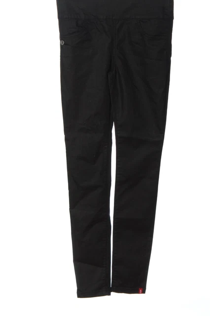 EDC pantaloni ecopelle donna taglia DE 36 look casual nero