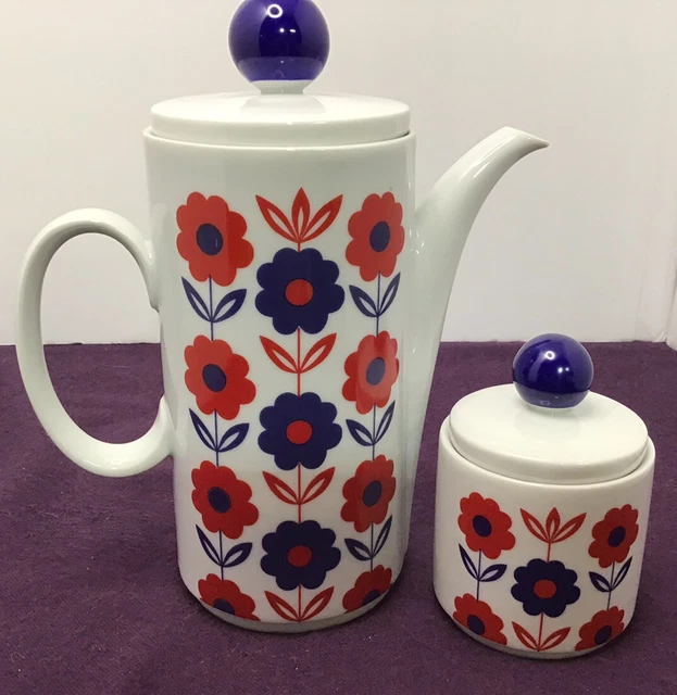 Coffee Server and Sugar Bowl Winterling Schwarzenbach