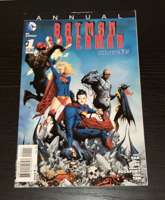 Batman Superman New 52 Annual #1  2014  DC $1 Comics