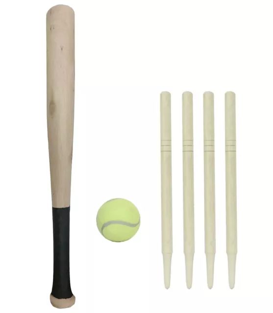 Deluxe 6 Pieza Madera Rounders Set,Bola & Llevar Bolsa Jardin Exterior Juego