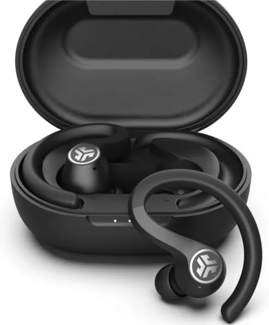 JLab Audio - JBuds Air Sport True Wireless In-Ear Headphones - Black 3rd gen