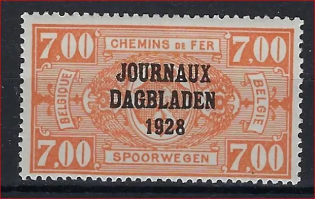 Belgium 1928 Newspaper stamps overprinted DA14 / JO14 ** MNH value = $ 100 !