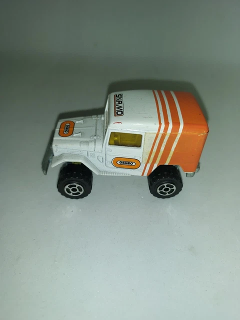 RARE RENAULT CLIO Phase 1 par MAJORETTE MAJOPUB Supers 1990 CEGEDEL