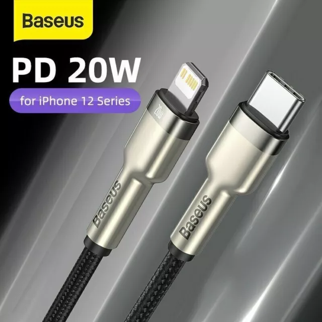 Baseus PD 20W Charger Cable Type-C to iP Cable for iPhone14 13 12 11 Pro Max