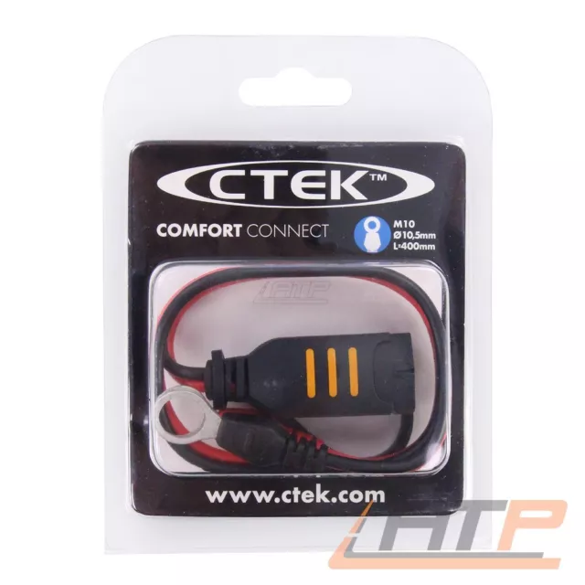 Ctek Schnellkontaktkabel Connect Eyelet M10 56329 Batterieladegerät M 100