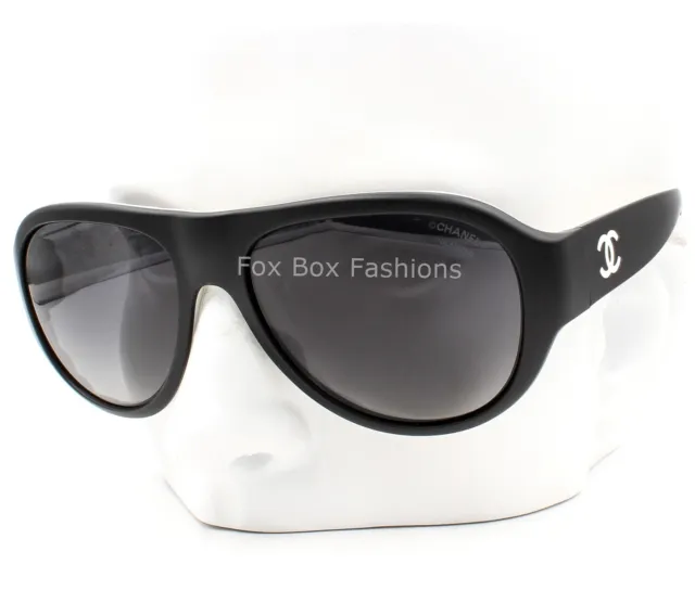 CHANEL CH 4196-Q 124/3C 63mm Silver White Leather Sunglasses Frames Only  Italy $249.90 - PicClick