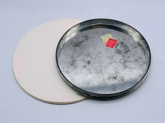 Aro de pintura de tela de metal vintage de 7" con inserciones