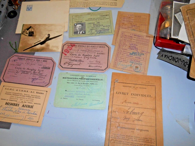 LOT DE PAPIERS militaires ww2 EUR 32,00 - PicClick FR