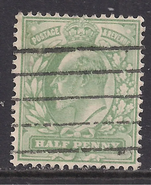 GB 1902 - 10 KEV11 1/2d Yellow Green Fine used SG 218 ( L233 )