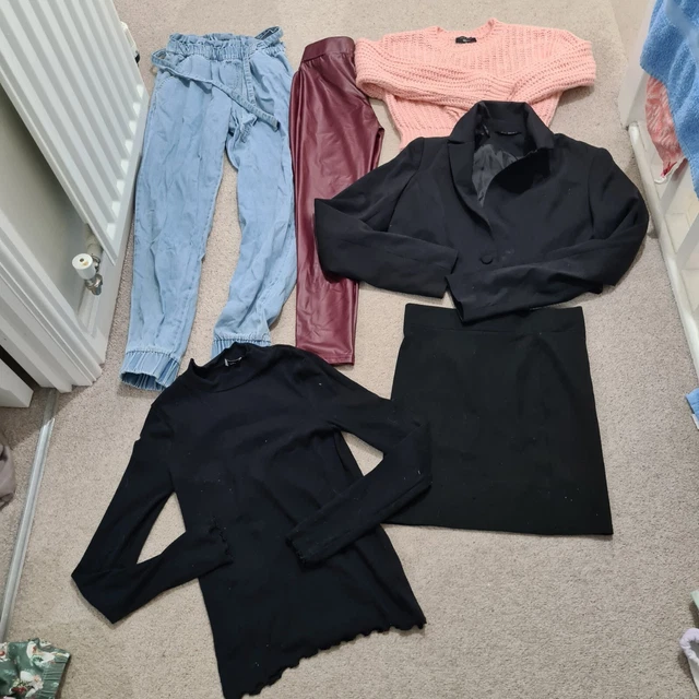 girls clothes bundle jeans 12-13 years vgc