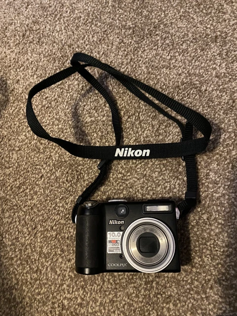 Nikon Coolpix P5000 10.0 Megapixel Digital Camera,Charger & Neck Strap