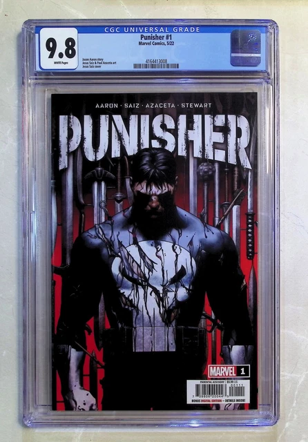 The Punisher #1 (2022 Marvel Comics) 1st Print CGC 9.8