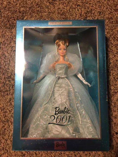 Collector Edition 2001 Barbie Doll Collectibles Holiday Mattel Sealed NRFB