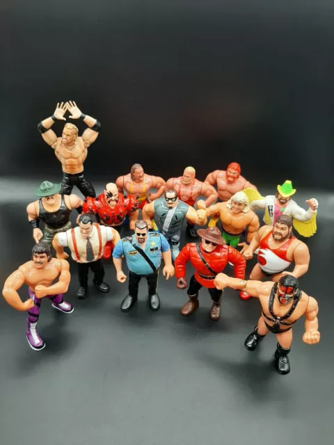 WWF WWE Wrestling Hasbro Simba Action Figuren Titan Sports Lot Konvolut vintage