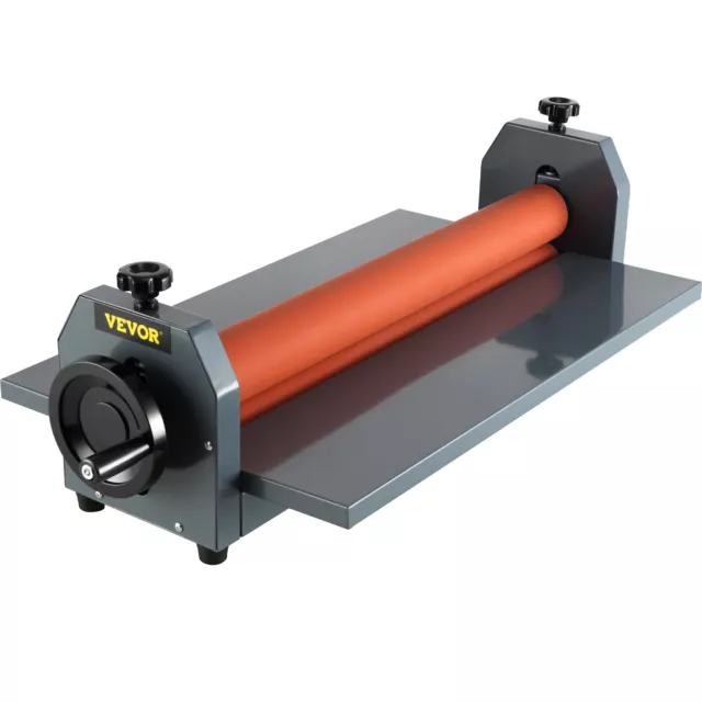 25.5in Cold Laminator Manual Roll Laminator Vinyl Photo Film Laminating Machine