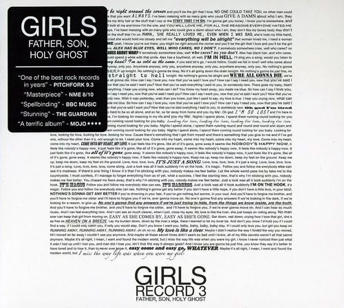 Girls - Father Son Holy Ghost [Cd]