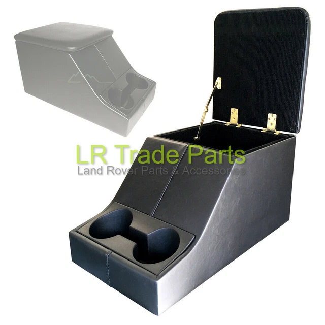 LAND ROVER DEFENDER Xs Style Black Centre Console Storage Cubby Box
